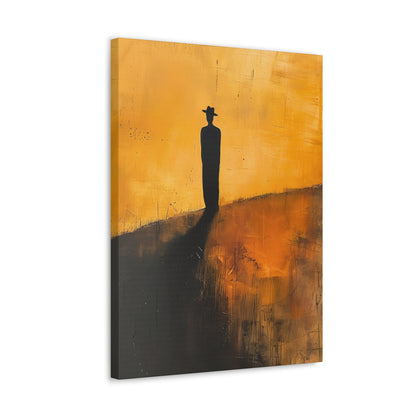 Alone, not Lonely - Canvas Wall Art