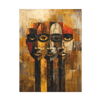 Beneath the Veil - Canvas Wall Art