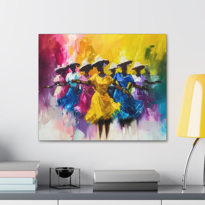 Rhythms of Joy - Canvas Wall Art