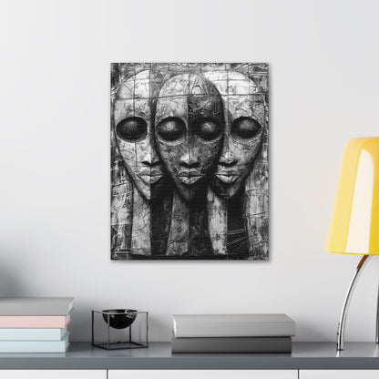 Got your back - Canvas b&w Wall Art