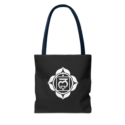 Root & Crown Chakras Heartware Symbols Tote Bag