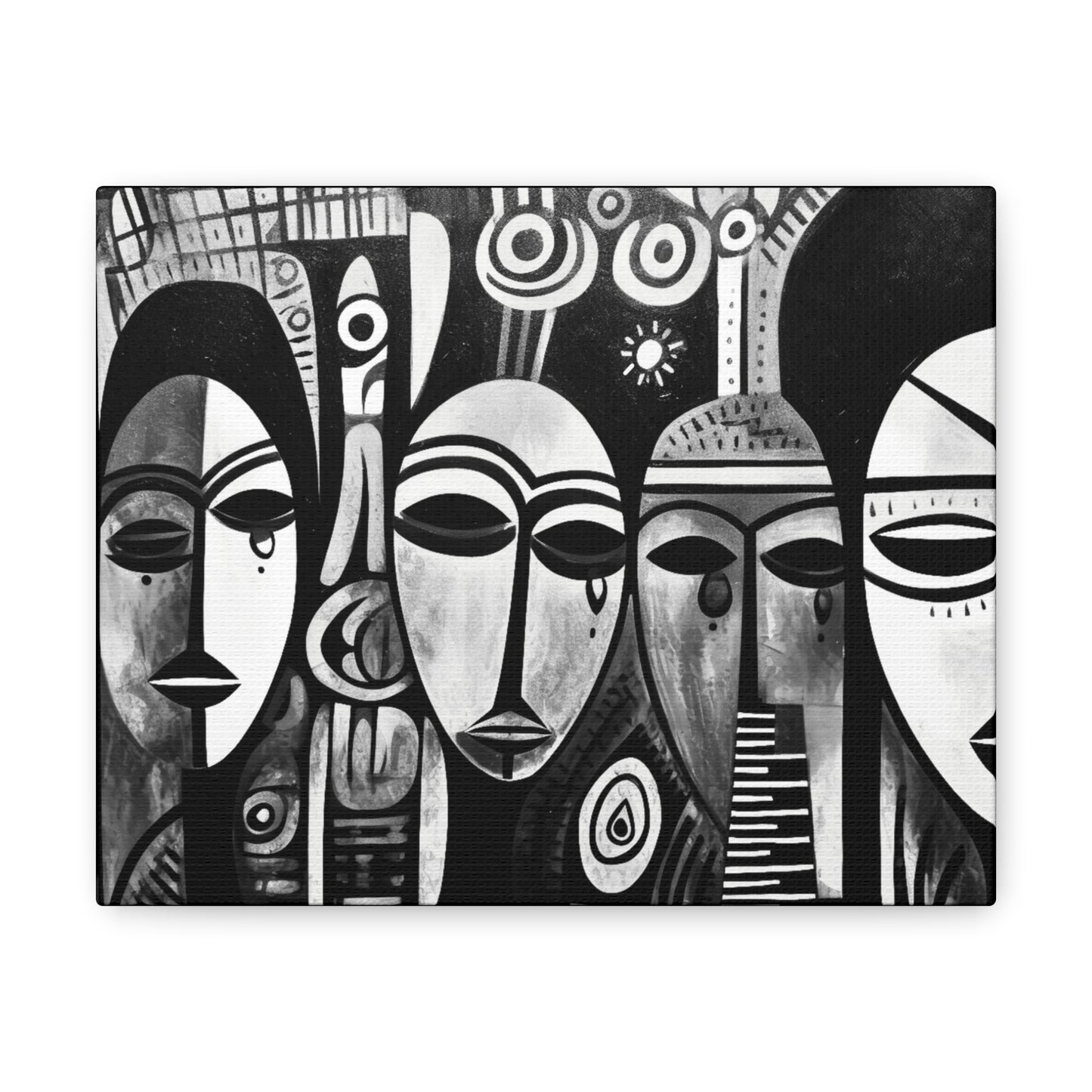 Journeys Anew - Canvas b&w Wall Art
