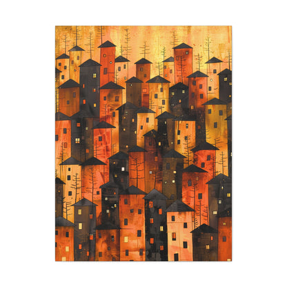 City of Inner Heights - Canvas Wall Art