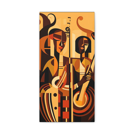 The Melodic Duo - Canvas Wall Art