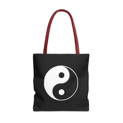 Sankofa & Yin Yang Heartware Symbols Tote Bag