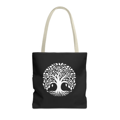 Tree of Life & Mandala Heartware Symbols Tote Bag