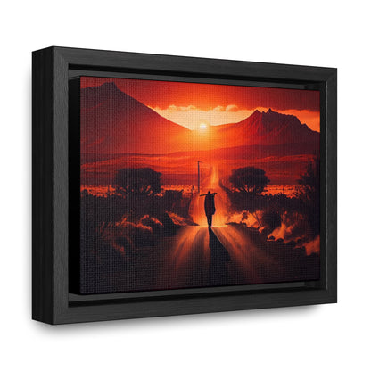 "Not without purpose" - Framed Canvas Wall Art