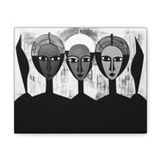 Guardian Angels - Canvas b&w Wall Art