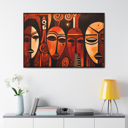 Journeys Anew - Framed Canvas Wall Art