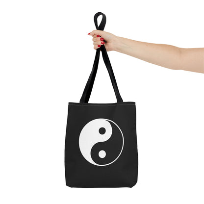Sankofa & Yin Yang Heartware Symbols Tote Bag