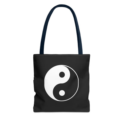 Sankofa & Yin Yang Heartware Symbols Tote Bag