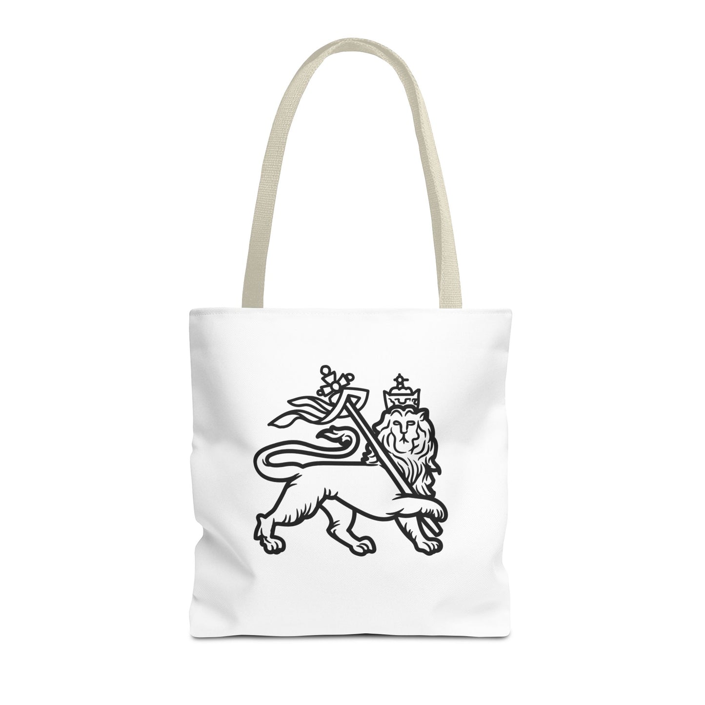 Shield & Lion of Judah Heartware Symbols Tote Bag