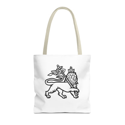 Shield & Lion of Judah Heartware Symbols Tote Bag