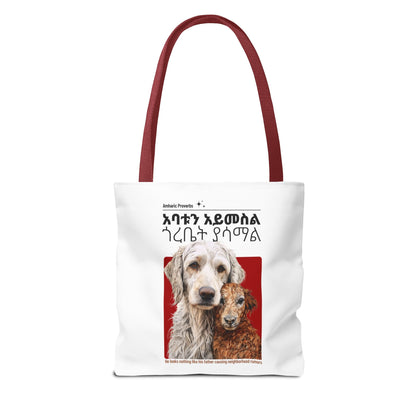 Naughty Proverbs Tote Bag Cats & Dogs