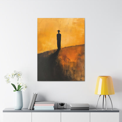Alone, not Lonely - Canvas Wall Art