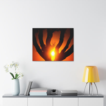 De-Light in the Heart of the Soul - Canvas Photography