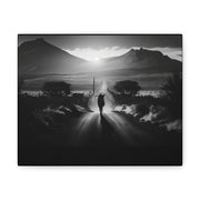 Not without purpose - Canvas b&w Wall Art