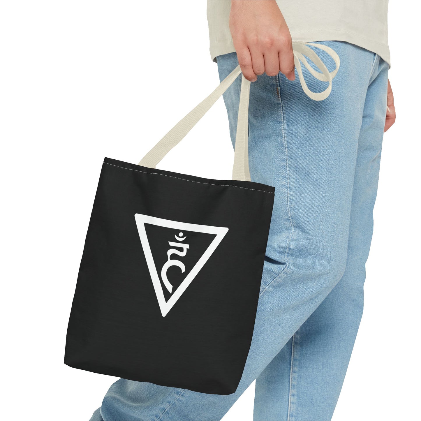 Throat & Third Eye Chakras Heartware Symbols Tote Bag