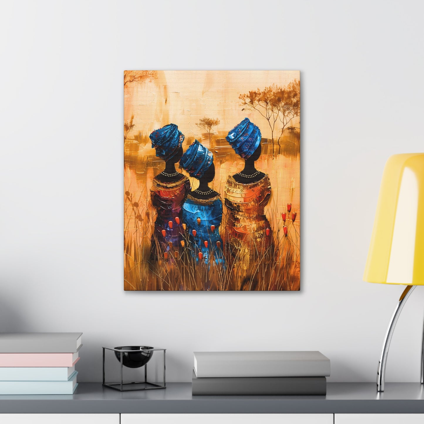 Sisters of the Savannah - Canvas Wall Art