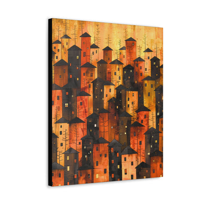 City of Inner Heights - Canvas Wall Art
