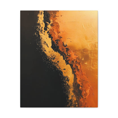 Yin Yang Shore - Canvas Wall Art