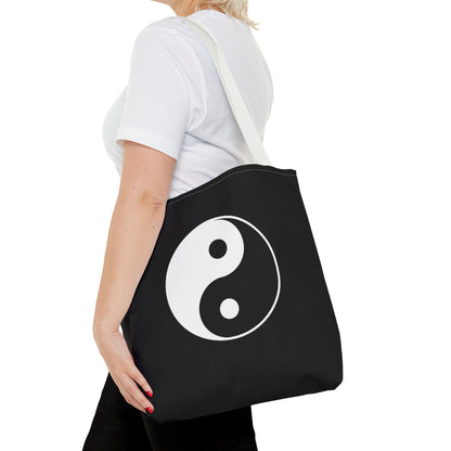 Sankofa & Yin Yang Heartware Symbols Tote Bag