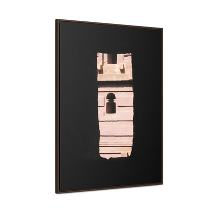 Sacred Portal - Framed Canvas Photography