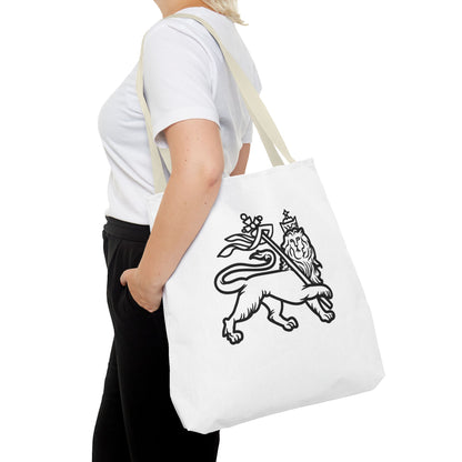 Shield & Lion of Judah Heartware Symbols Tote Bag