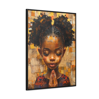 Whispers of Hope - Framed Canvas Wall Art
