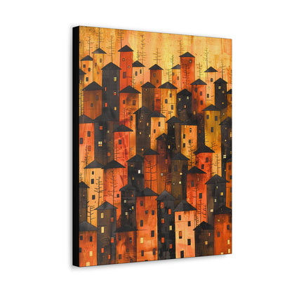 City of Inner Heights - Canvas Wall Art