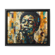 Soul of the Sax - Framed Canvas Wall Art