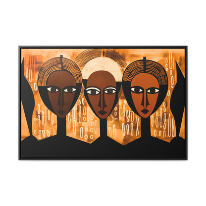 Guardian Angels - Framed Canvas Wall Art