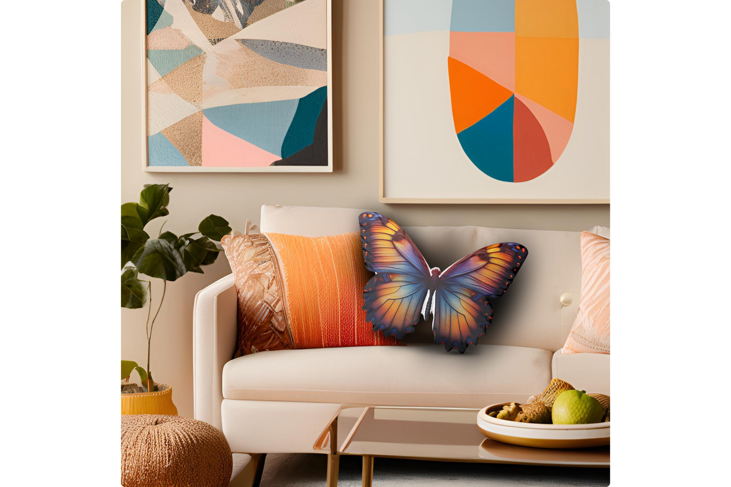Butterfly - Custom Shaped Pillows