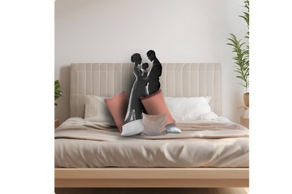 Soulmates (upload current photos) - Custom Shaped Pillows