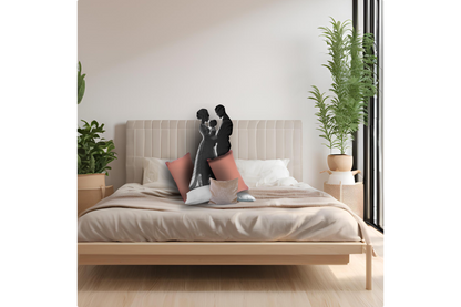 Soulmates (upload current photos) - Custom Shaped Pillows