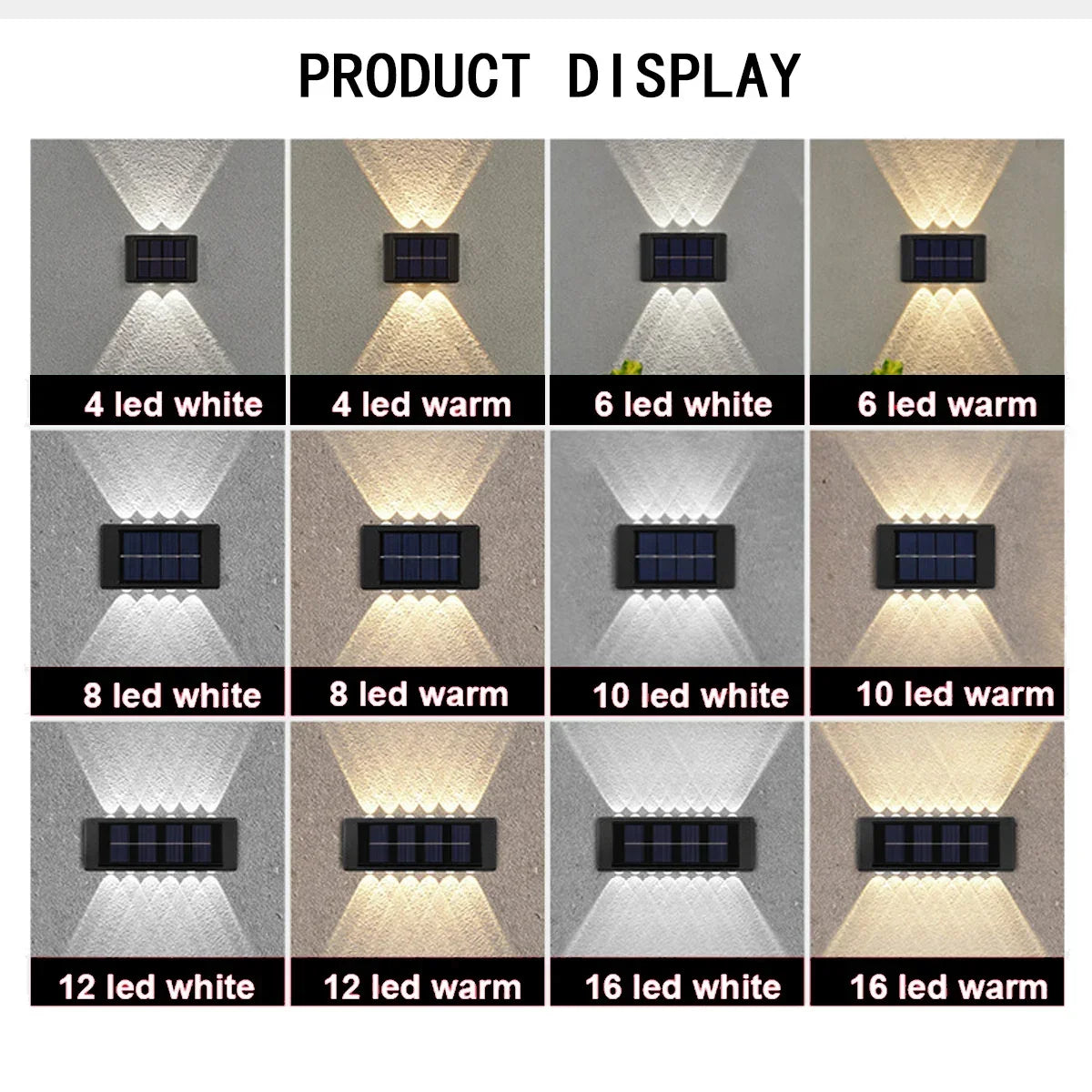 Solar Wall Lamp – Stylish, Energy-Efficient Outdoor Lighting