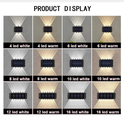 Solar Wall Lamp – Stylish, Energy-Efficient Outdoor Lighting