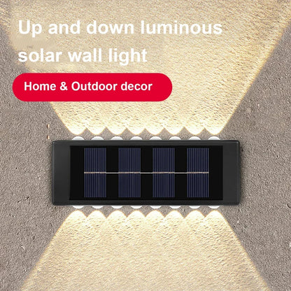 Solar Wall Lamp – Stylish, Energy-Efficient Outdoor Lighting