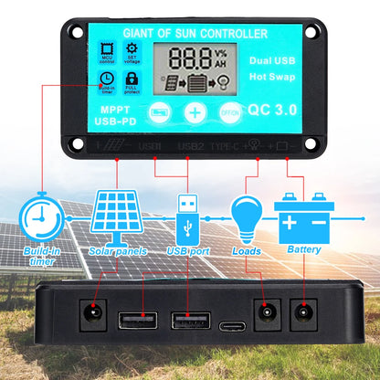 12V Brushless Solar Water Pump Kit – Ultra-Quiet Submersible Motor for Pools, Ponds, and Gardens