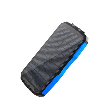 2025 100,000mAh Solar Power Bank – Qi Wireless Charger & Fast Charging