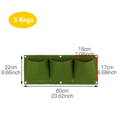Wall Flower Grow Bags – Vertical Hanging Garden Planter