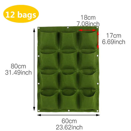 Wall Flower Grow Bags – Vertical Hanging Garden Planter
