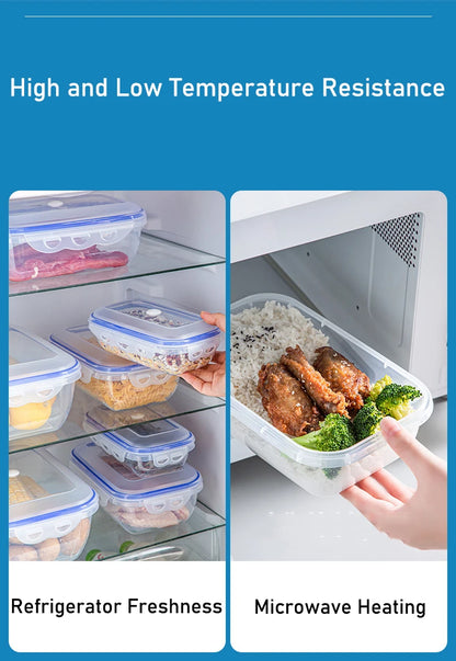 Eco-Friendly Vacuum Food Storage Box – Keep Your Food Fresh & Organized