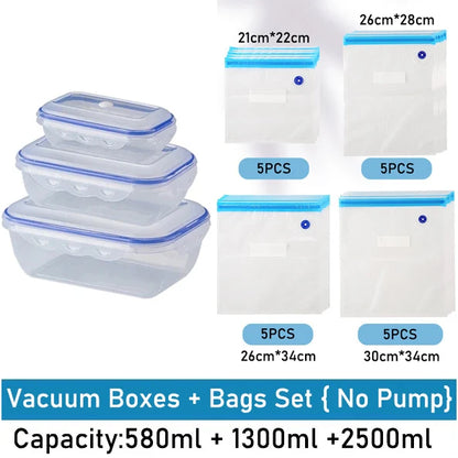 Eco-Friendly Vacuum Food Storage Box – Keep Your Food Fresh & Organized