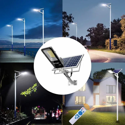 200W Solar Street Light – High-Powered Outdoor Illumination