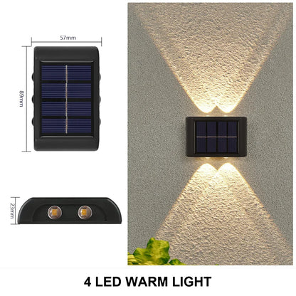 Solar Wall Lamp – Stylish, Energy-Efficient Outdoor Lighting