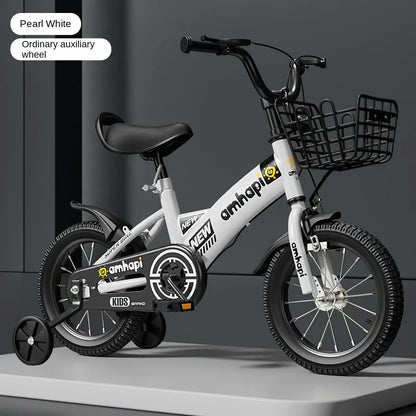 Children's Folding Bicycle Baby Stroller 12-20 Inch for Boys and Girls (Ages 2-10) - New Model 2024
