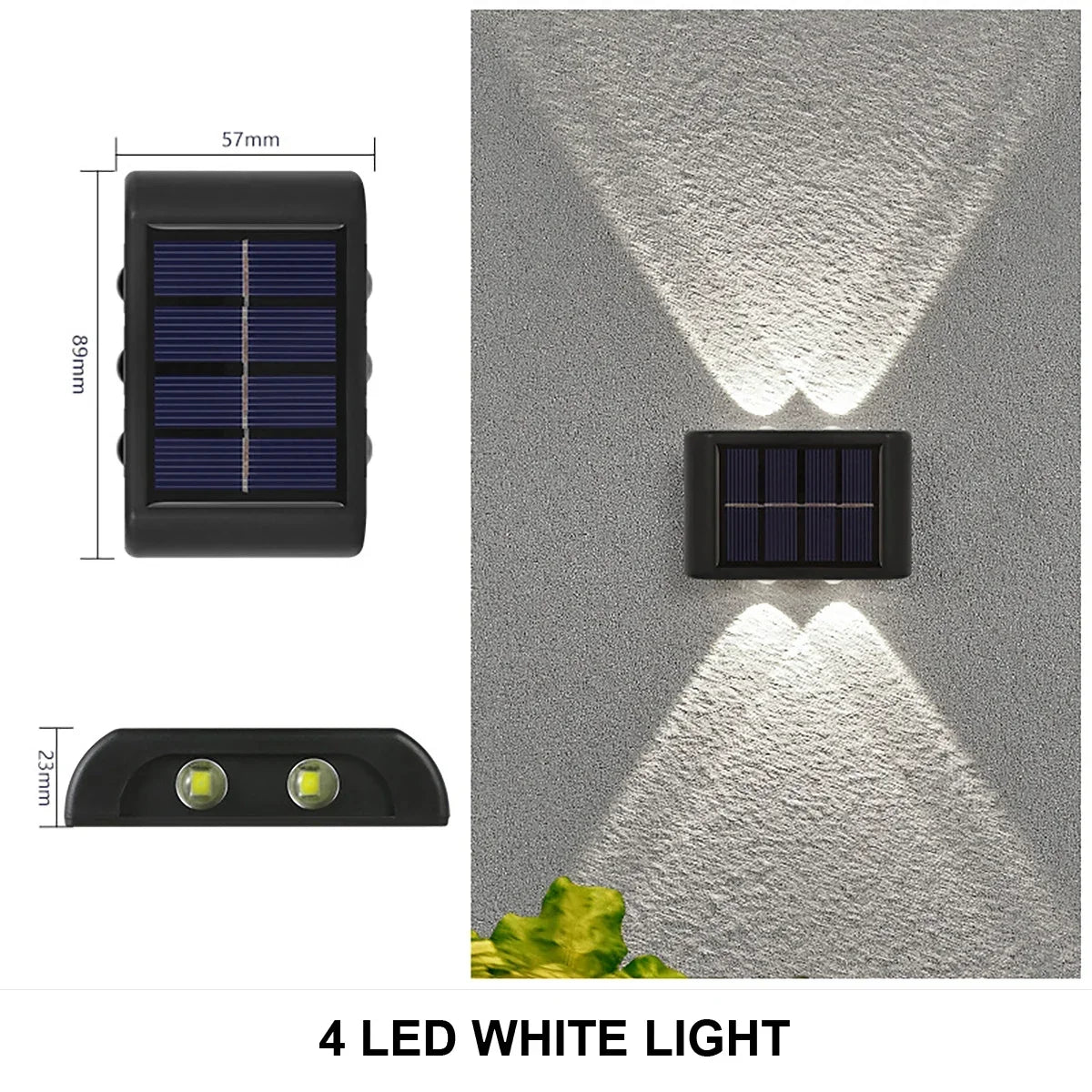Solar Wall Lamp – Stylish, Energy-Efficient Outdoor Lighting
