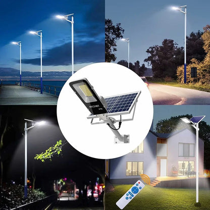 200W Solar Street Light – High-Powered Outdoor Illumination
