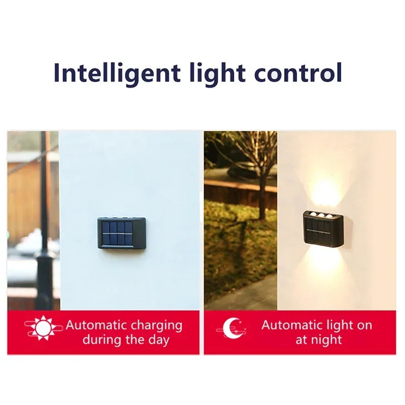 Solar Wall Lamp – Stylish, Energy-Efficient Outdoor Lighting